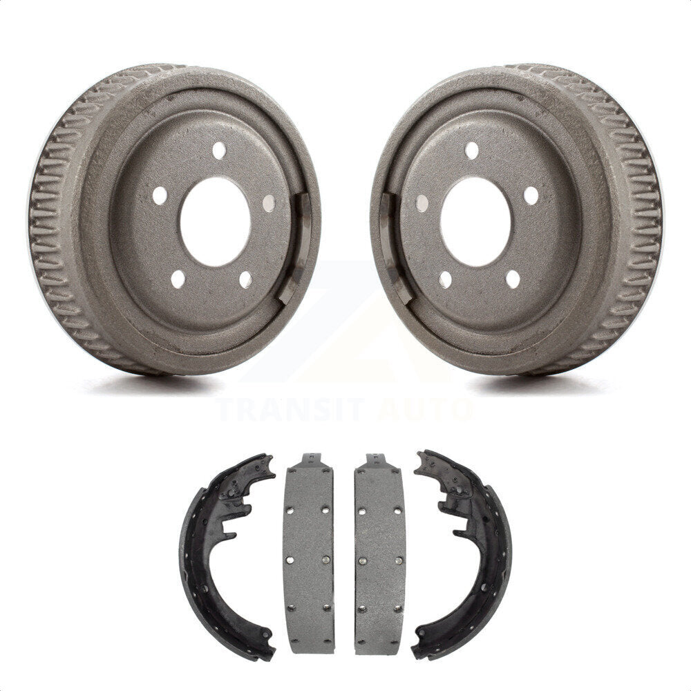 Rear Brake Drum Shoes Kit For 1998-1999 Chevrolet C1500 Suburban DIESEL engine With 10" Diameter K8N-100638 by Transit Auto