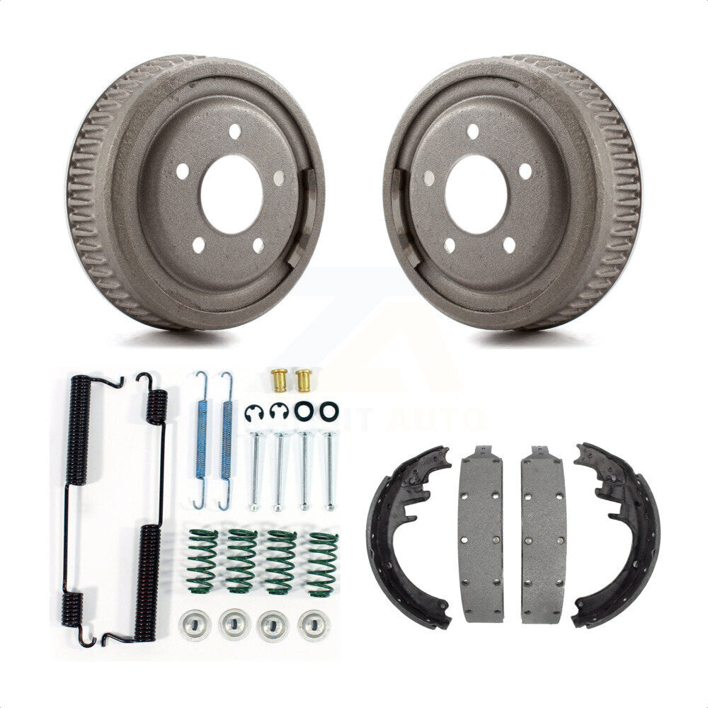 Rear Brake Drum Shoes And Spring Kit For 1998-1999 Chevrolet C1500 Suburban DIESEL engine With 10" Diameter K8N-100639 by Transit Auto