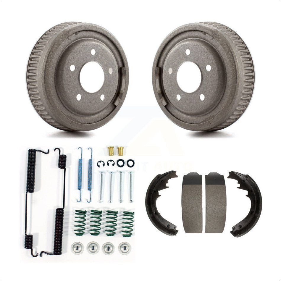 Rear Brake Drum Shoes And Spring Kit For Chevrolet C1500 Suburban With 10" Diameter K8N-100640 by Transit Auto