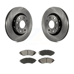 Front Disc Brake Rotors And Semi-Metallic Pads Kit For Chevrolet Aveo Spark Aveo5 EV Pontiac G3 Daewoo Lanos Suzuki Wave Wave5 Swift+ K8S-100043