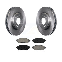 Front Disc Brake Rotors And Semi-Metallic Pads Kit For Chevrolet Uplander Buick Terraza Pontiac Montana Saturn Relay K8S-100055