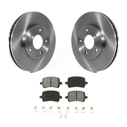 Front Disc Brake Rotors And Semi-Metallic Pads Kit For Chevrolet HHR K8S-100056