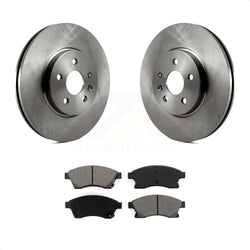 Front Disc Brake Rotors And Semi-Metallic Pads Kit For Chevrolet Buick Encore Trax Sonic K8S-100084