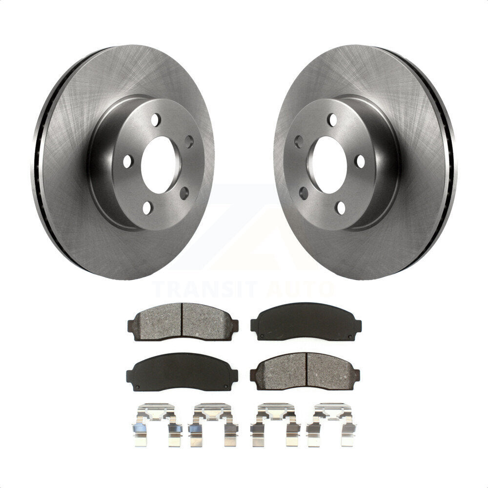 Front Disc Brake Rotors And Semi-Metallic Pads Kit For Ford Ranger Explorer Sport Trac Mazda B4000 K8S-100129 by Transit Auto