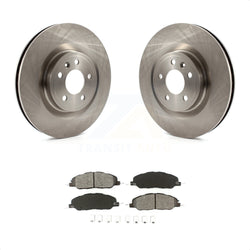 Front Disc Brake Rotors And Semi-Metallic Pads Kit For Ford Mustang K8S-100170