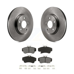 Front Disc Brake Rotors And Semi-Metallic Pads Kit For Chrysler PT Cruiser K8S-100208