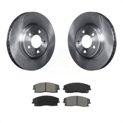 Front Disc Brake Rotors And Semi-Metallic Pads Kit For Dodge Charger Chrysler 300 Challenger Magnum K8S-100221