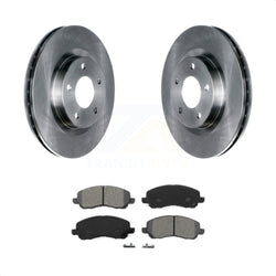 Front Disc Brake Rotors And Semi-Metallic Pads Kit For Jeep Dodge Patriot Mitsubishi Chrysler Compass Avenger 200 Caliber Outlander Sport Sebring Lancer RVR K8S-100229