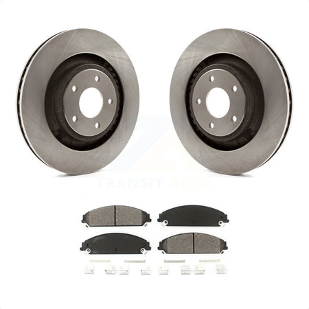 Front Disc Brake Rotors And Semi-Metallic Pads Kit For Dodge Chrysler 200 Avenger Caliber K8S-100237 by Transit Auto