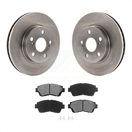 Front Disc Brake Rotors And Semi-Metallic Pads Kit For 1998 Toyota Celica K8S-100292 by Transit Auto