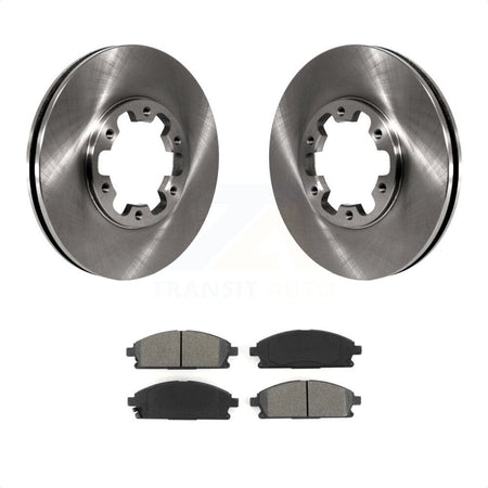 Front Disc Brake Rotors And Semi-Metallic Pads Kit For Nissan Pathfinder INFINITI QX4 K8S-100305 by Transit Auto