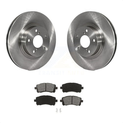 Front Disc Brake Rotors And Semi-Metallic Pads Kit For Subaru Legacy Forester Outback Impreza K8S-100310