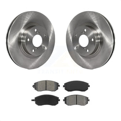 Front Disc Brake Rotors And Semi-Metallic Pads Kit For Subaru Impreza Legacy Saab 9-2X K8S-100311