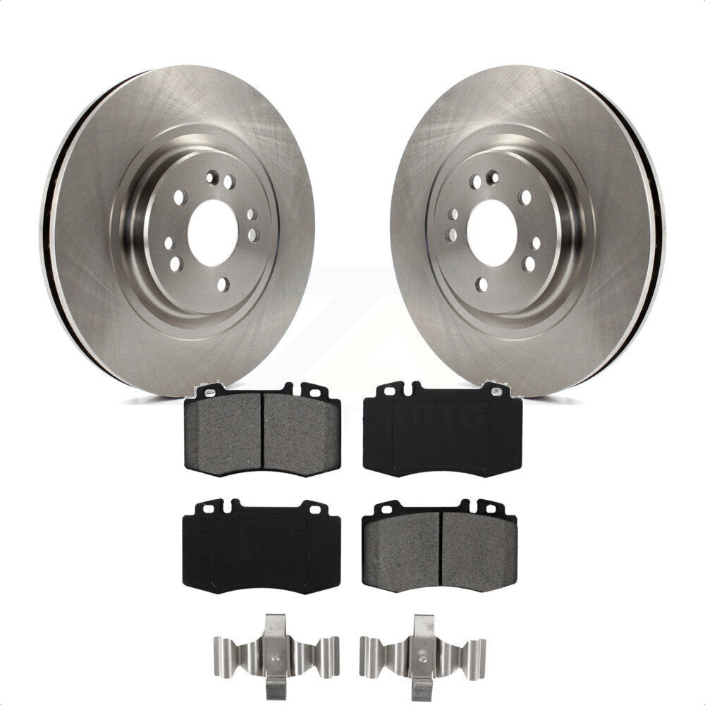 Front Disc Brake Rotors And Semi-Metallic Pads Kit For Mercedes-Benz ML500 ML430 ML55 AMG K8S-100358 by Transit Auto