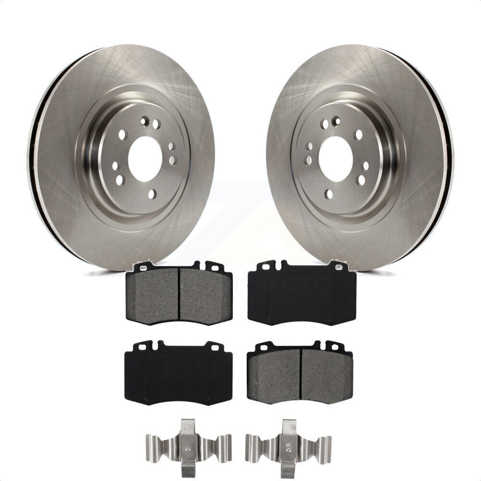 Front Disc Brake Rotors And Semi-Metallic Pads Kit For Mercedes-Benz ML500 ML430 ML55 AMG K8S-100358 by Transit Auto