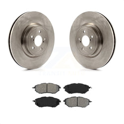 Front Disc Brake Rotors And Semi-Metallic Pads Kit For Subaru Forester Outback Legacy K8S-100462