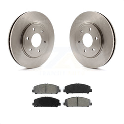 Front Disc Brake Rotors And Semi-Metallic Pads Kit For Suzuki Equator K8S-100465