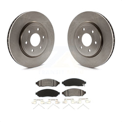 Front Disc Brake Rotors And Semi-Metallic Pads Kit For Nissan Frontier Pathfinder Xterra Suzuki Equator K8S-100466