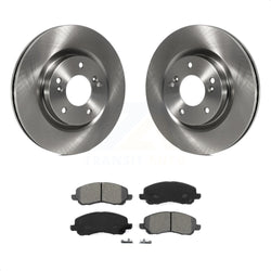 Front Disc Brake Rotors And Semi-Metallic Pads Kit For Mitsubishi Galant Eclipse K8S-100482