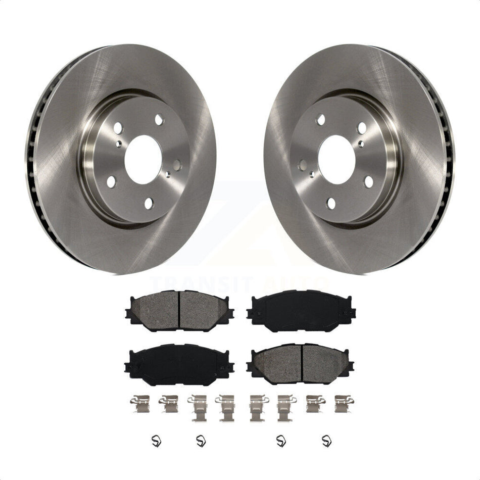 Front Disc Brake Rotors And Semi-Metallic Pads Kit For Lexus IS250 K8S-100507 by Transit Auto