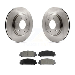 Front Disc Brake Rotors And Semi-Metallic Pads Kit For Nissan TITAN Armada INFINITI QX80 QX56 K8S-100548
