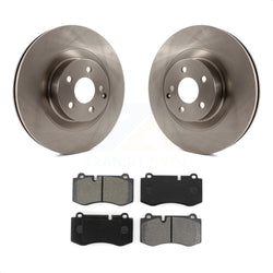 Front Disc Brake Rotors And Semi-Metallic Pads Kit For Mercedes-Benz S550 SL550 CL550 S600 S400 S350 CL600 S450 K8S-100583