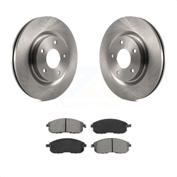 Front Disc Brake Rotors And Semi-Metallic Pads Kit For Nissan Sentra Juke K8S-100602