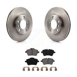 Front Disc Brake Rotors And Semi-Metallic Pads Kit For Mini Cooper Countryman Paceman K8S-100622