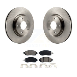 Front Disc Brake Rotors And Semi-Metallic Pads Kit For Nissan Altima K8S-100661