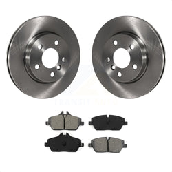 Front Disc Brake Rotors And Semi-Metallic Pads Kit For Mini Cooper K8S-100669