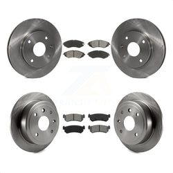 Front Rear Disc Brake Rotors And Semi-Metallic Pads Kit For Suzuki Forenza Reno Chevrolet Optra K8S-101256