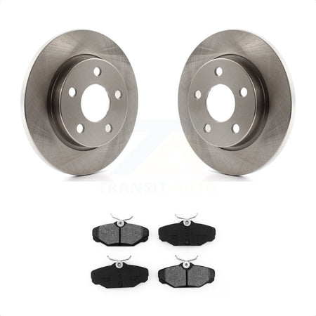 Rear Disc Brake Rotors And Semi-Metallic Pads Kit For Ford Taurus Mercury Sable Lincoln Continental K8S-101582 by Transit Auto