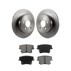 Rear Disc Brake Rotors And Semi-Metallic Pads Kit For Dodge Charger Chrysler 300 Challenger Magnum Avenger K8S-101667