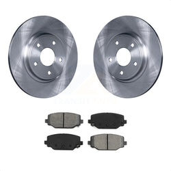 Rear Disc Brake Rotors And Semi-Metallic Pads Kit For Dodge Grand Caravan Journey Chrysler Town & Country Ram C/V Volkswagen Routan K8S-101688
