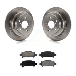 Rear Disc Brake Rotors And Semi-Metallic Pads Kit For Subaru Forester Impreza K8S-101693