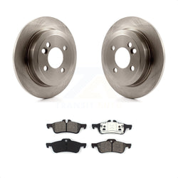 Rear Disc Brake Rotors And Semi-Metallic Pads Kit For Mini Cooper K8S-101784