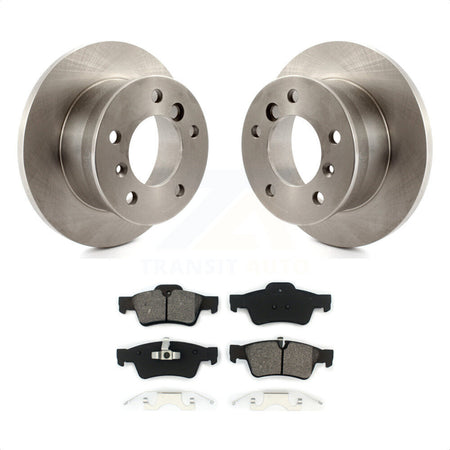 Rear Disc Brake Rotors And Semi-Metallic Pads Kit For Mercedes-Benz G55 AMG K8S-101788 by Transit Auto