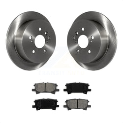 Rear Disc Brake Rotors And Semi-Metallic Pads Kit For Lexus Toyota Highlander RX350 RX330 RX400h K8S-101800
