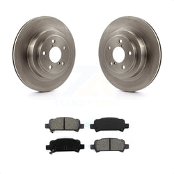 Rear Disc Brake Rotors And Semi-Metallic Pads Kit For Subaru Legacy K8S-101826