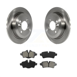 Rear Disc Brake Rotors And Semi-Metallic Pads Kit For Mini Cooper K8S-101893