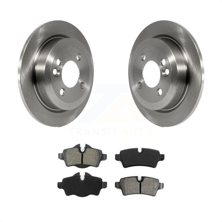 Rear Disc Brake Rotors And Semi-Metallic Pads Kit For Mini Cooper K8S-101893 by Transit Auto