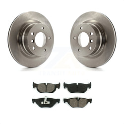 Rear Disc Brake Rotors And Semi-Metallic Pads Kit For 2008-2013 BMW 128i K8S-101910