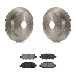 Rear Disc Brake Rotors And Semi-Metallic Pads Kit For 2009-2013 Suzuki Grand Vitara K8S-101920