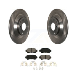 Rear Disc Brake Rotors And Semi-Metallic Pads Kit For Mazda CX-5 K8S-101959