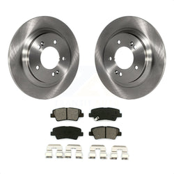 Rear Disc Brake Rotors And Semi-Metallic Pads Kit For Hyundai Sonata Azera K8S-101960