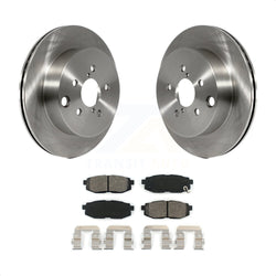Rear Disc Brake Rotors And Semi-Metallic Pads Kit For 2014-2018 Subaru Forester 2.0L K8S-101970