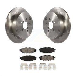 Rear Disc Brake Rotors And Semi-Metallic Pads Kit For Subaru WRX K8S-102259