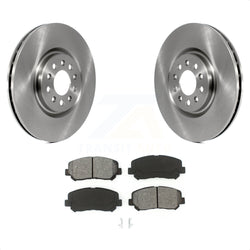 Front Disc Brake Rotors And Semi-Metallic Pads Kit For Jeep Cherokee Chrysler 200 K8S-102578