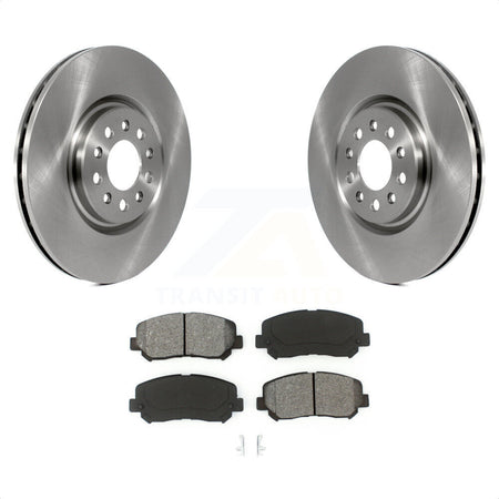 Front Disc Brake Rotors And Semi-Metallic Pads Kit For Jeep Cherokee Chrysler 200 K8S-102578 by Transit Auto