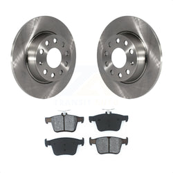 Rear Disc Brake Rotors And Semi-Metallic Pads Kit For Audi A3 Quattro Volkswagen e-Golf Sportback e-tron K8S-102722